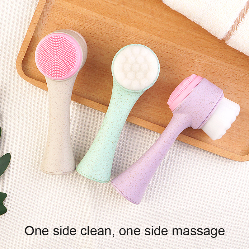 Silicone Facial Cleansing Brush Face Cleaning Brush Face Scrubber Cleaner Brush Face Cleanser