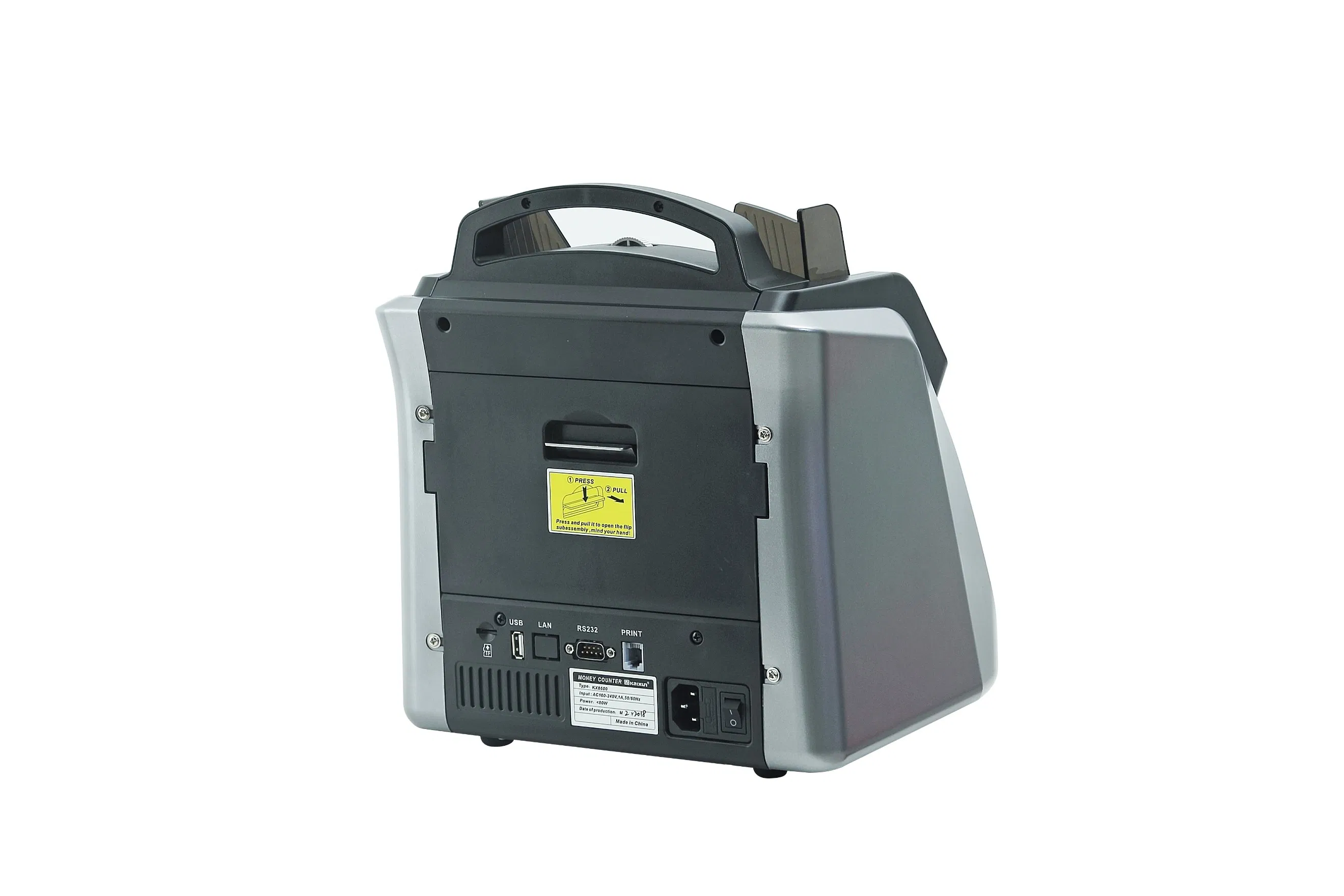 Dual Cis Two Pockets TFT Display Currency Banknote Counter Counting Machine