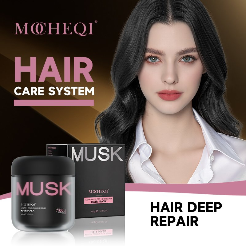MOCHEQI Keratin Golden Hour Repair Hair Mask