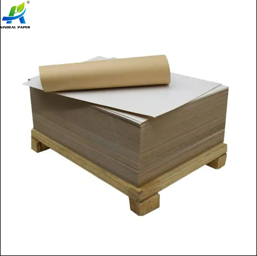 150GSM-300GSM Virgin Waterproof Paper Raw Material Polyethylene PE Coated Kraft Paper Sheet