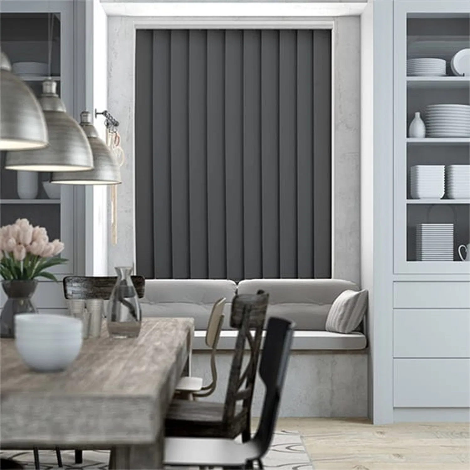 Factory Direct Wholesale Popular OEM Vertical Blinds for Office Living Room