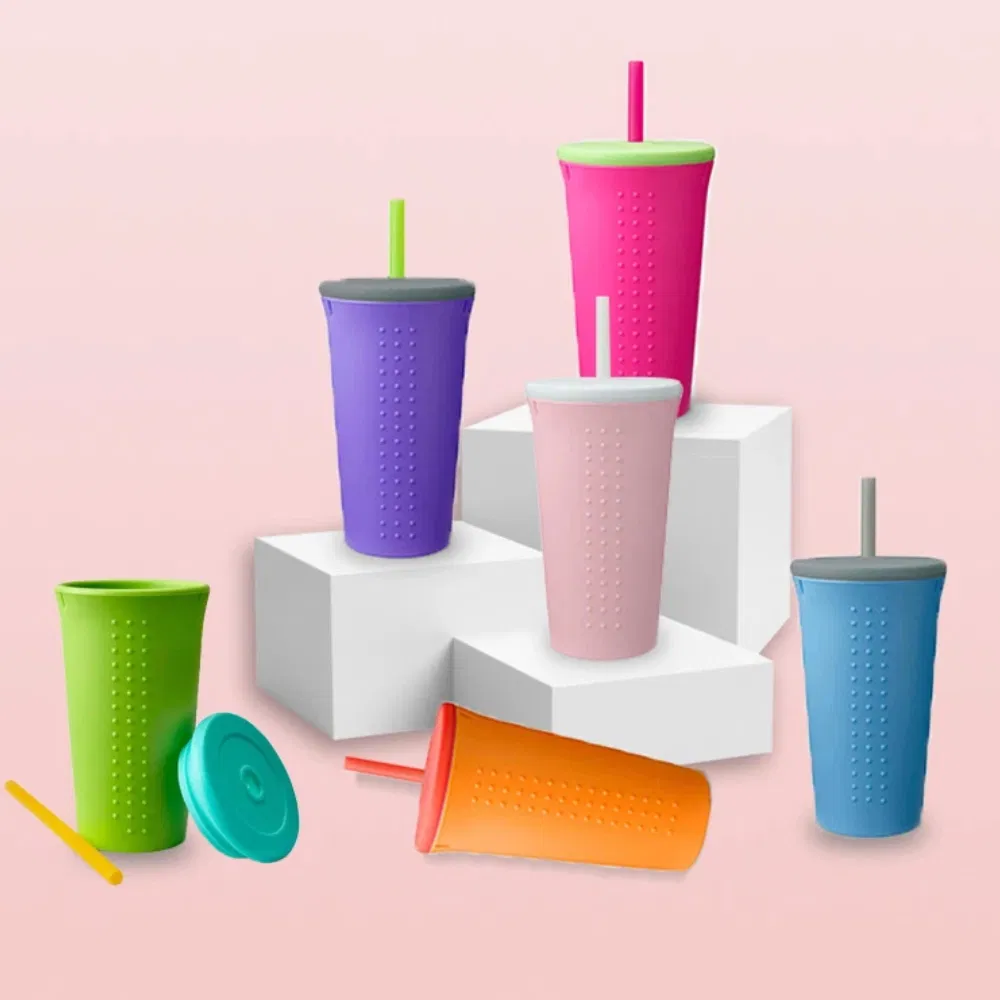 Пищевая силиконовая кружка 12oz, оптом