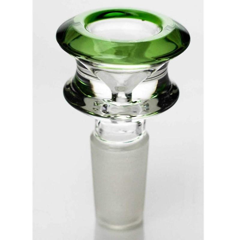Wholesale Smoking Accessories Thick Glass Bowl Water Pipe Accessories with Double Bowl