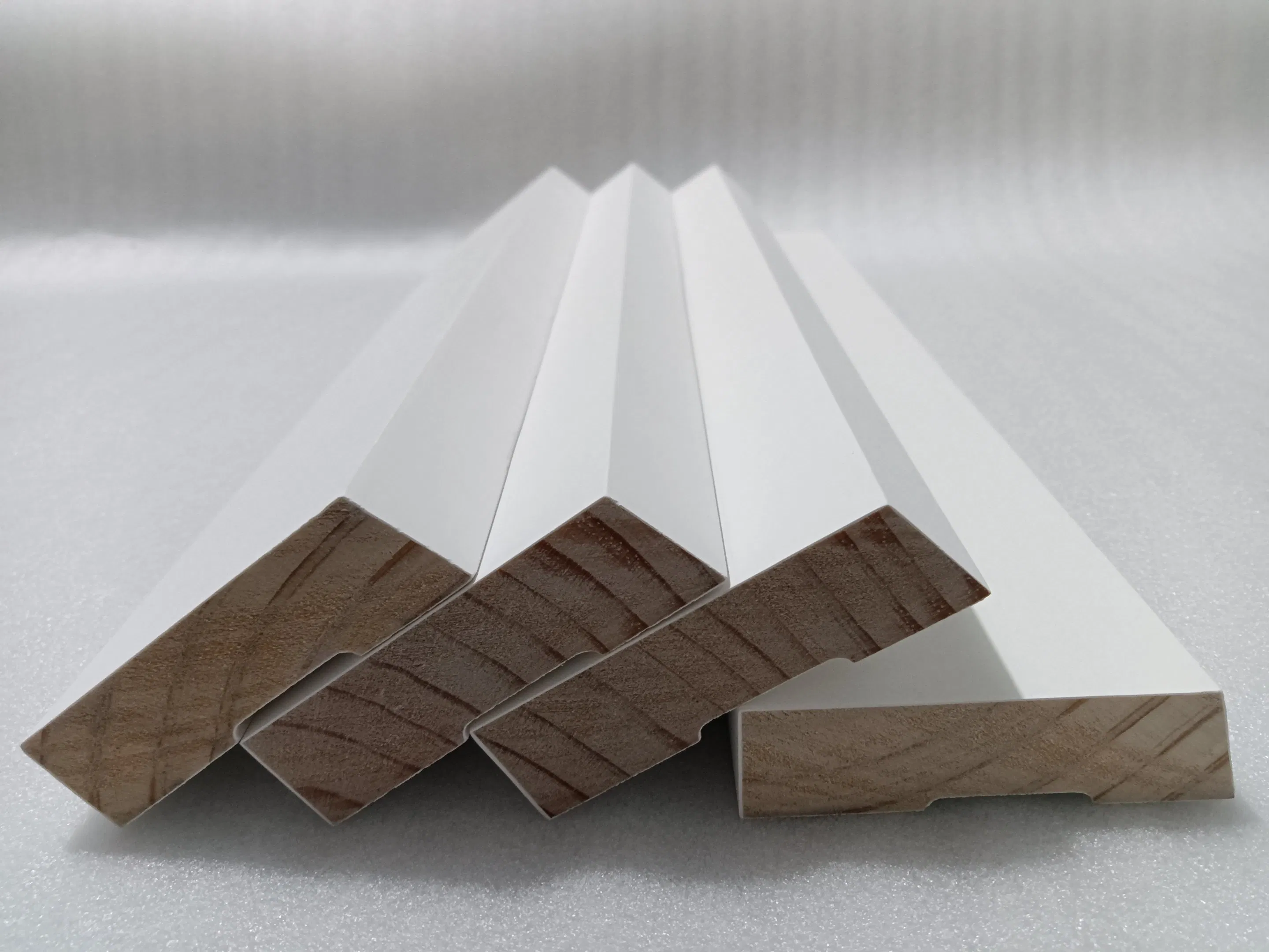 Customized Interior Door Frame Moulding Wood Shutter Component Window Frame Door Jambs