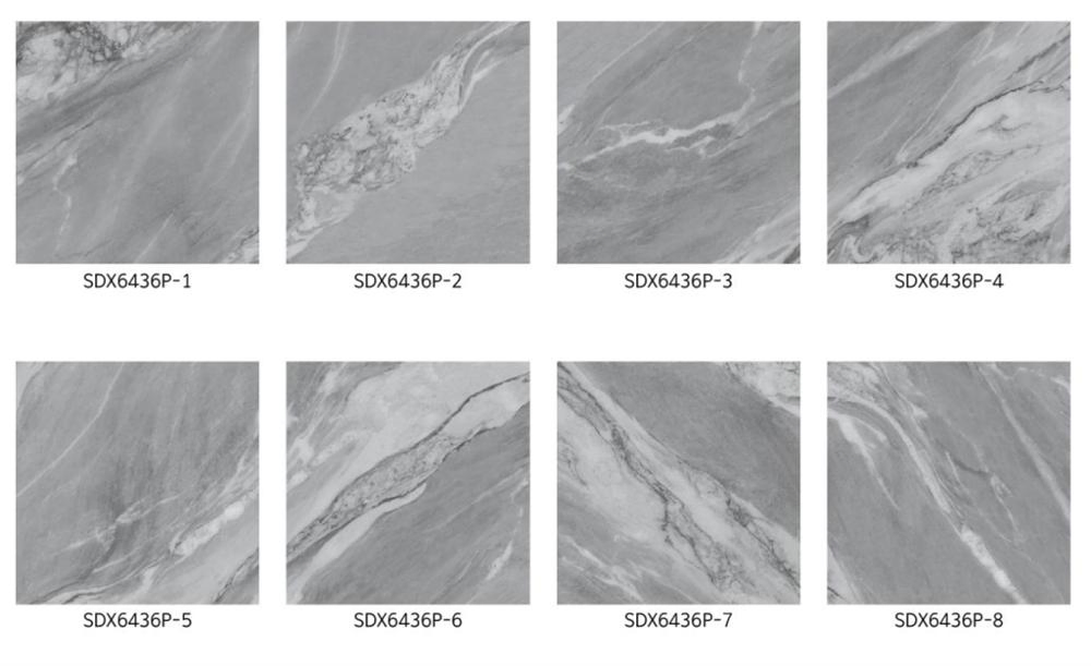 600*600mm Hot Sell Grey Glazed Polish Bathroom Ceramic Flooring Tile