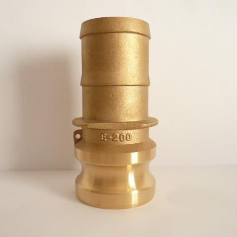 Brass Camlock Coupling Male Adapter X Male Thread Type F