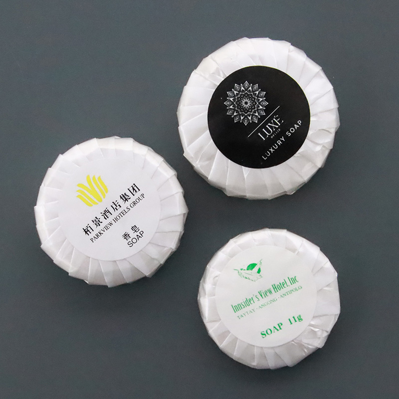 Mini Hotel Round Soap with Customized Scents