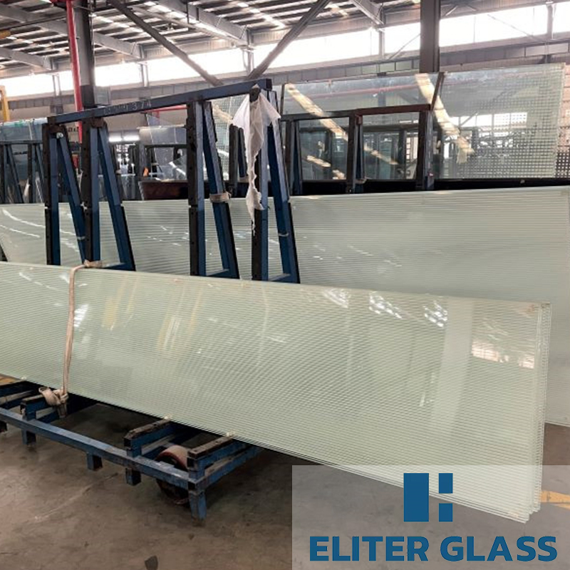 15mm Customizable Silkscreen Print Tempered Glass for Building Decorative Area