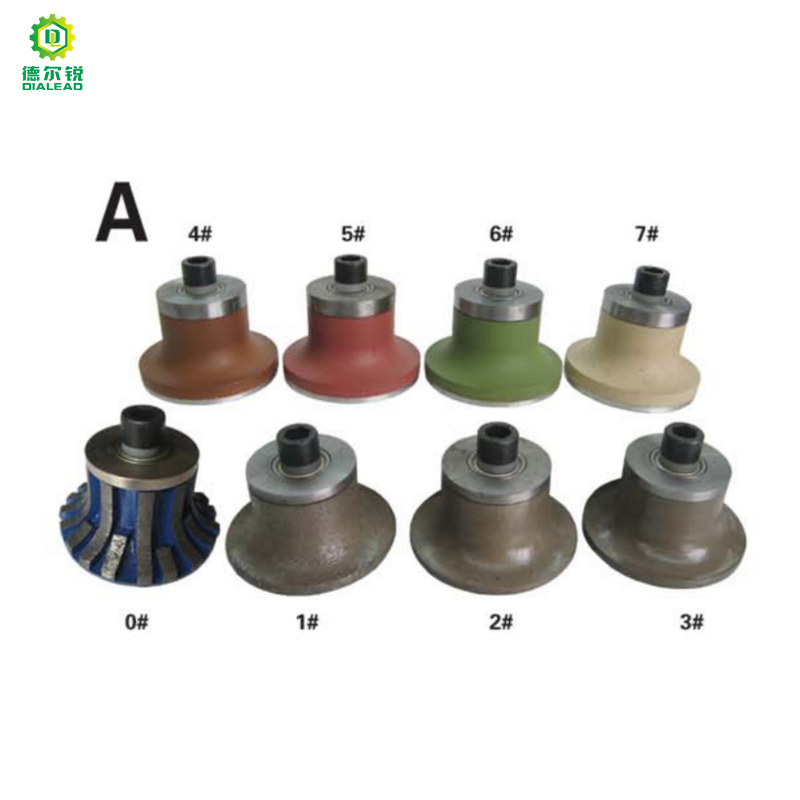 Dialead Sandstone and Limestone Edge Grinding and Polishing Router Bit for Profiling -Stone Profiling Abrasive Wheel