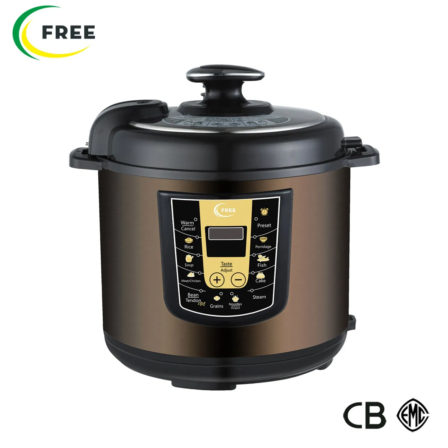 1000W 6L 8L 10L 12L Stainless Steel Multifunction Electric Pressure Cookers