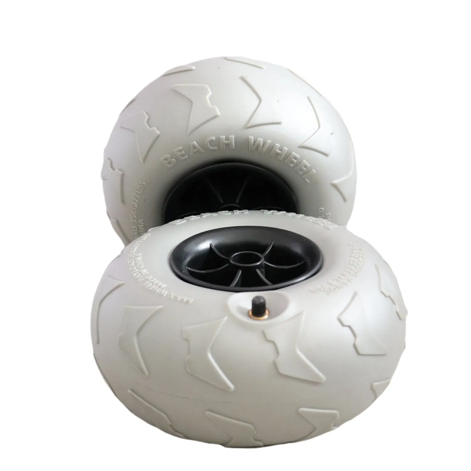 Outdoor Balloon Wheels Only Supplier, Beach Balloon Wheels, Folding Trolley Accessories,