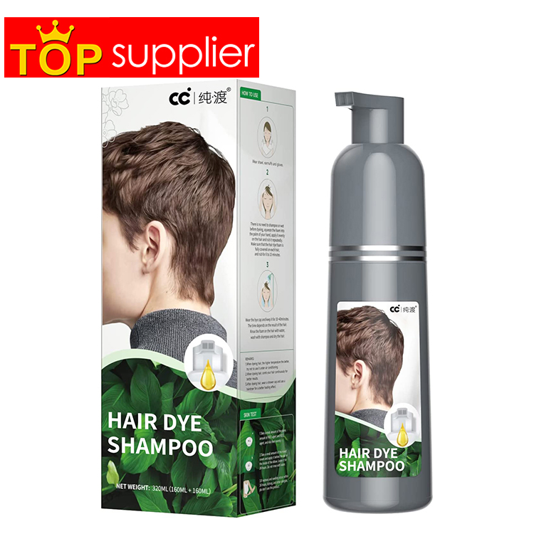 OEM ODM Manufacturer Private Labels Fastcolor Hair Dye Comb Simple Use Fast Black Hair Colouring