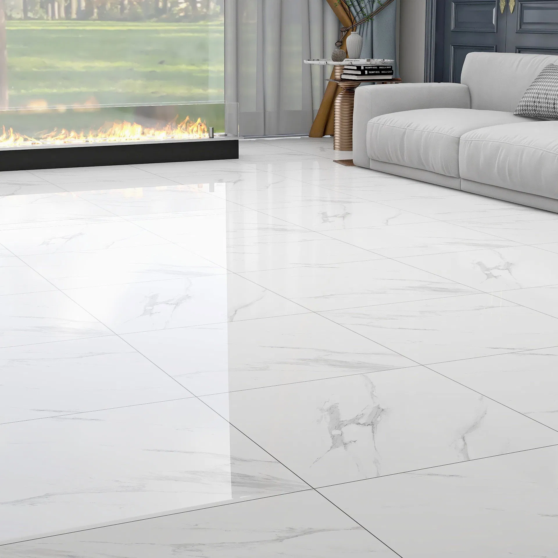 Керамогранит Carrara 600x600 Белый