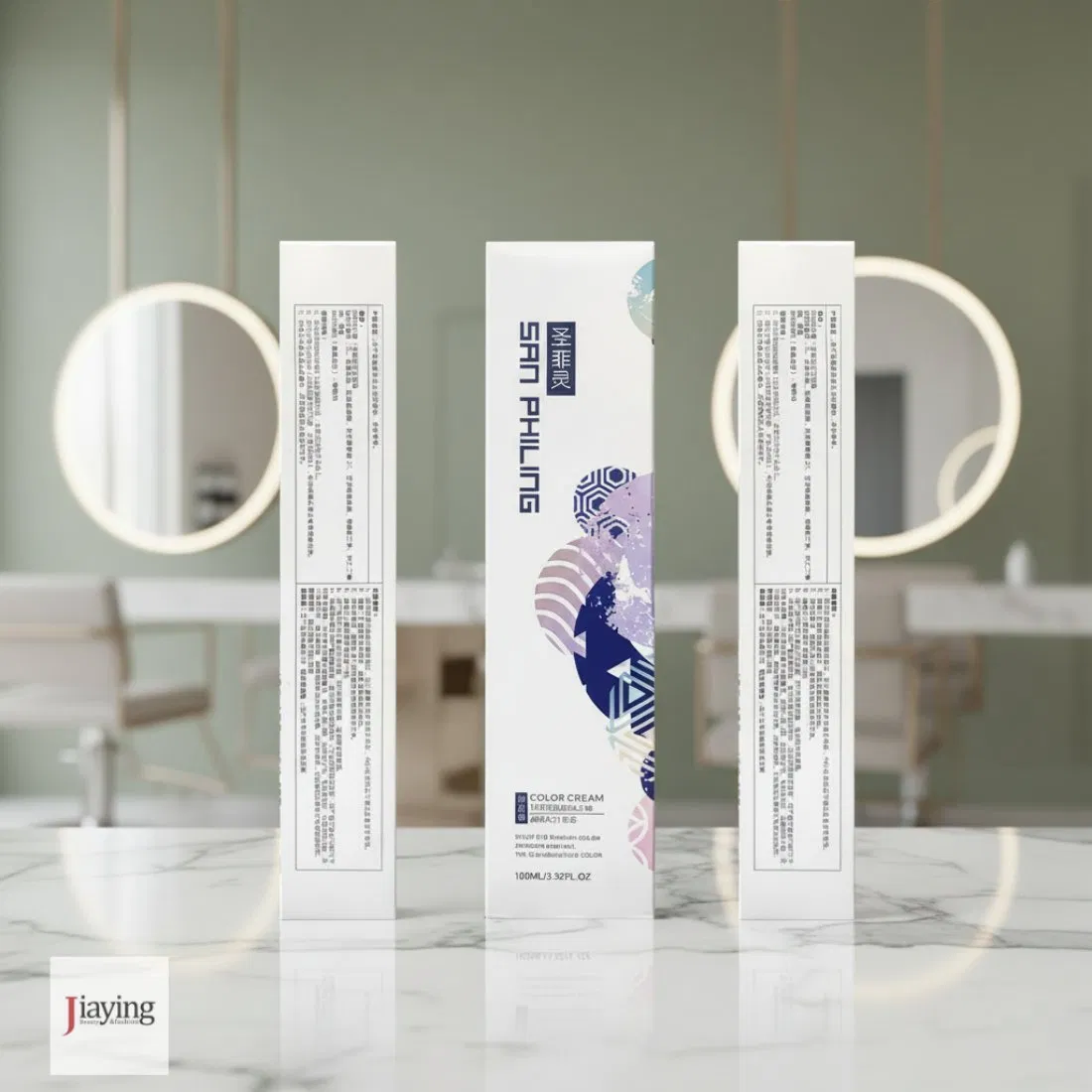 Bulk Organic Herbal Premium Salon Ammonia-Free Gray Coverage Hair Color Cream