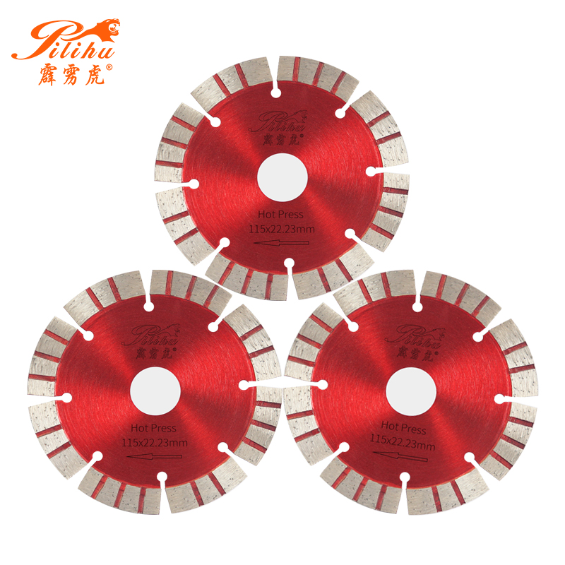 Алмазный сегментный пильный диск для камня и бетона