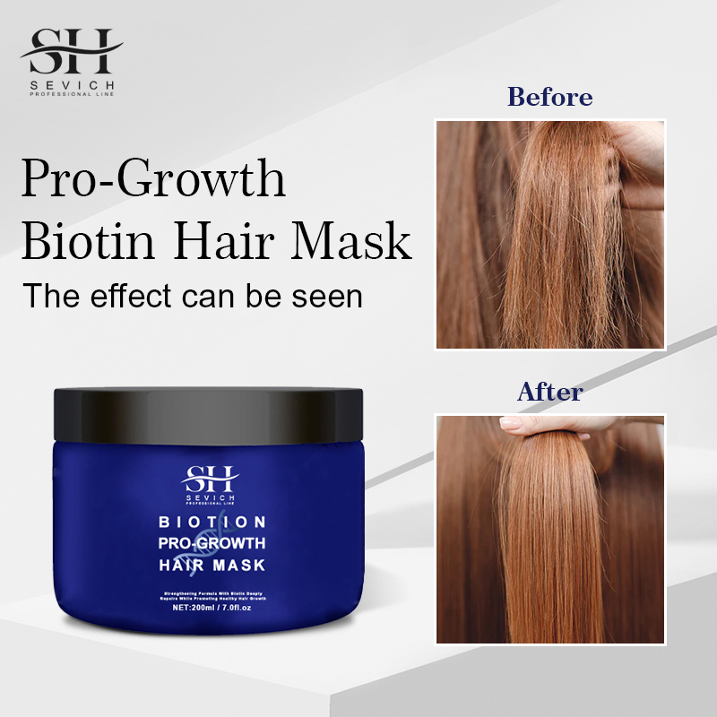 Smooths Frizzy Repairs Damage Anti Hair Loss Keratin Biotin Hair Treatments Mask