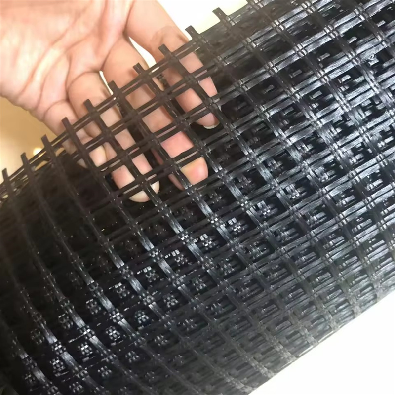 Road Construction Soil Stabilization Retaining Wall PP Biaxial Geogrid