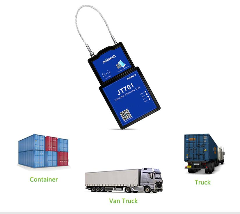 Container Position Tracking Smart Lock