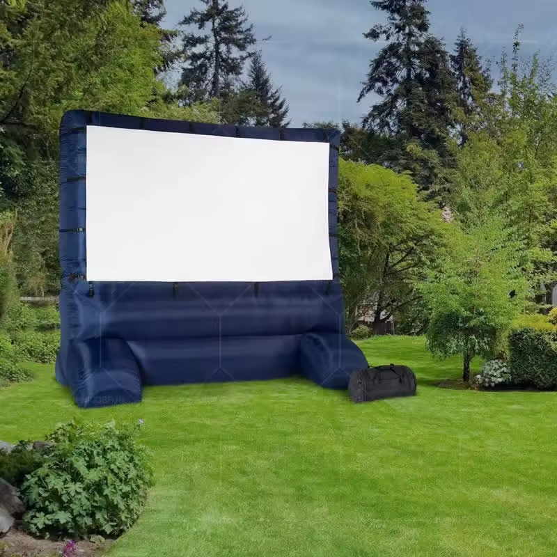 20 Feet Inflatable Outdoor Theater Projector Screen inflatable cinema inflatable TV projector movie screen