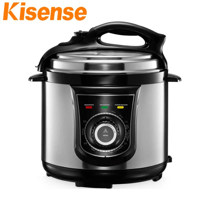 Classic Functionality in This Electric Pressure Cooker Multi Cooker with Its Adjustable Timer Dial.
