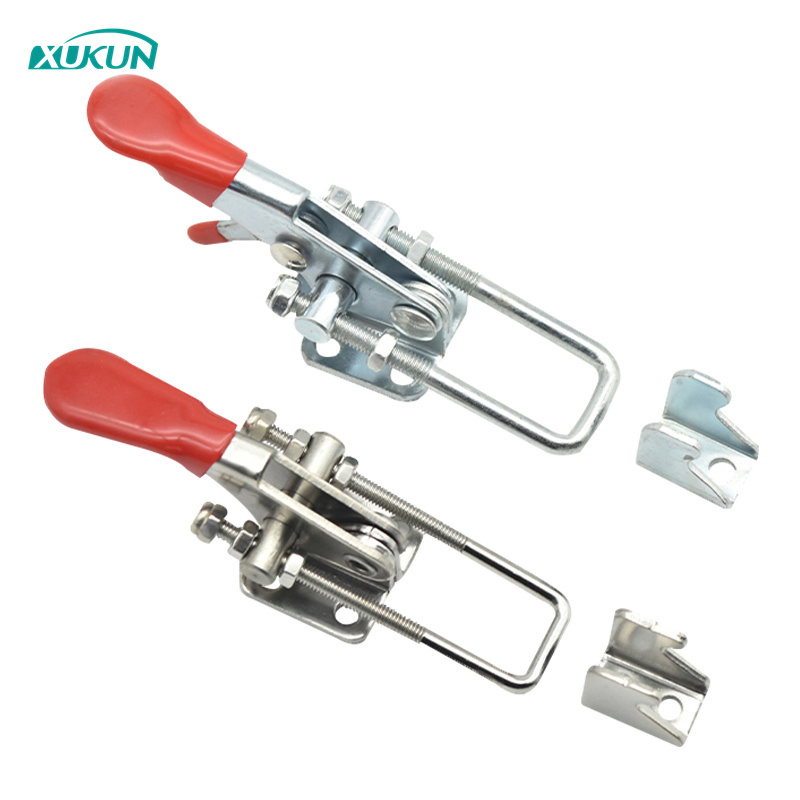 Tool Quick Tensioner Door Bolt Large Stainless Steel Round Handle Adjustable Buckle