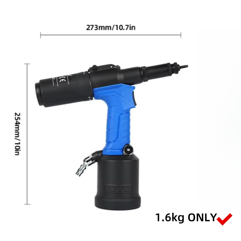 Пневматическая заклепочная машина для гаек M3-M8