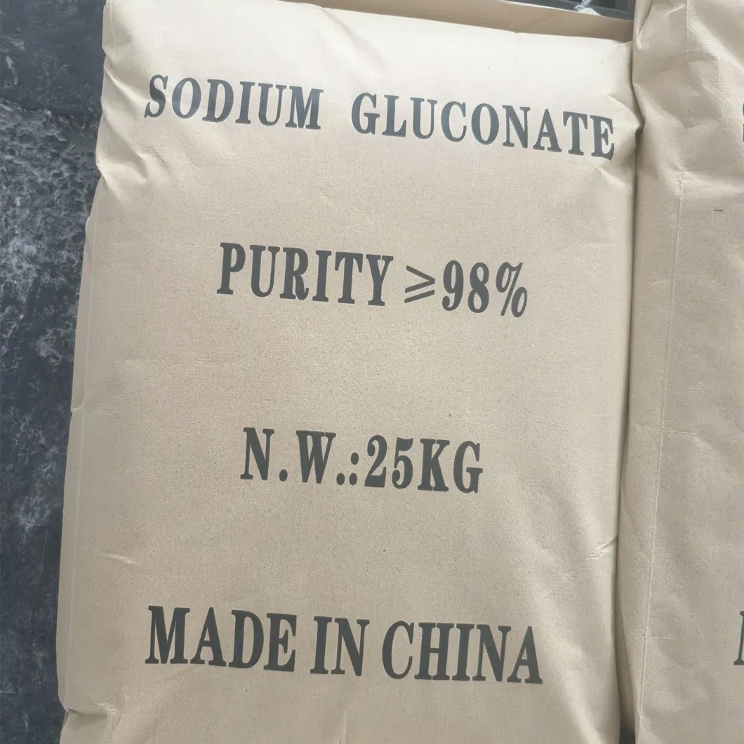 Cheap Price Tech Grade Sodium Gluconate Powder 98%Min as Construction Additives