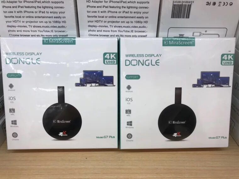 WiFi адаптер G7 Plus 5G с HDMI для трансляции 4K