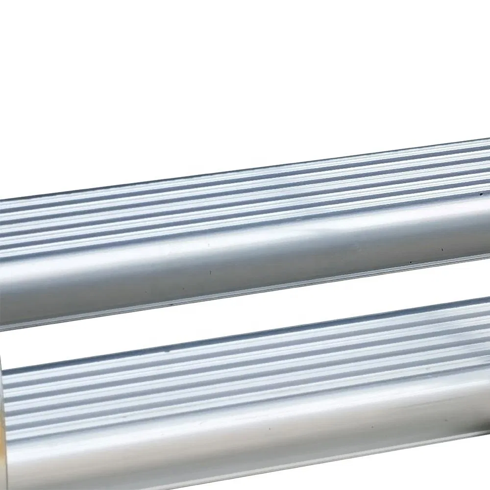 FRP Red Color Non-Conducting Fiberglass Insulated Extension Ladder for Electricity Work