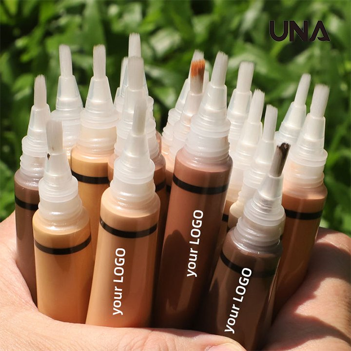 Wholesale 18 Colors Smooth Texture Liquid Concealer Full Coverage Face Makeup Concealer