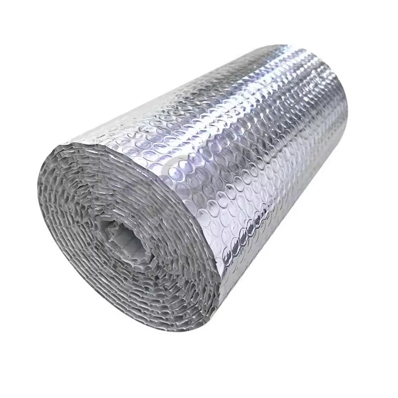 Customized Aluminum Foil Single & Double Bubble Insulation Materials for Silver Color Roof Insulation
