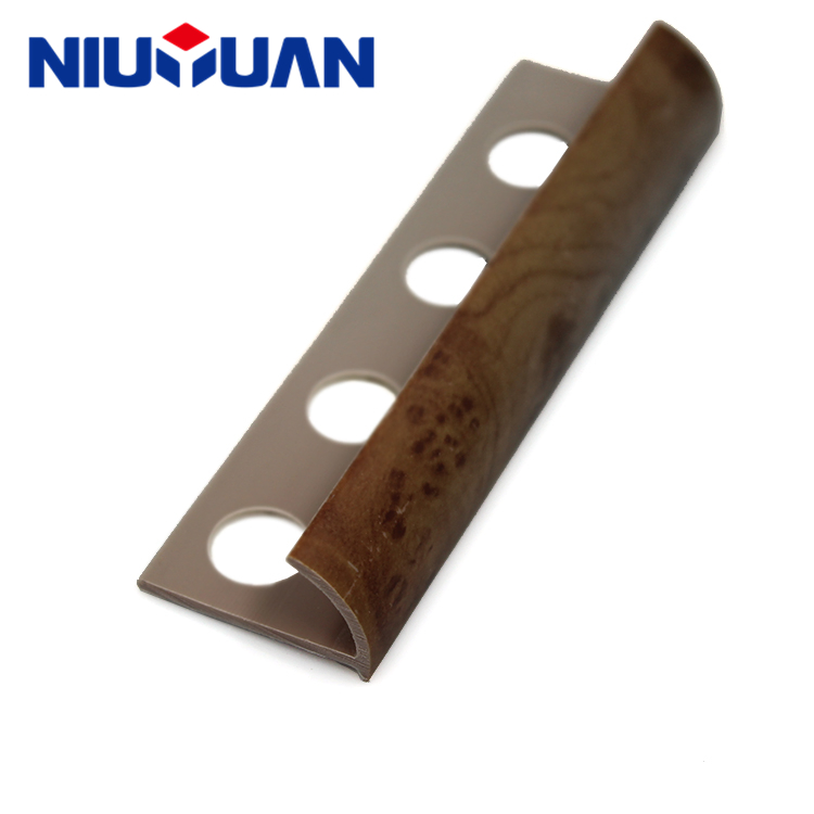 Reasonable Price High Strength Decorative Plastic Strip PVC Material Wall Tile Edge Trim