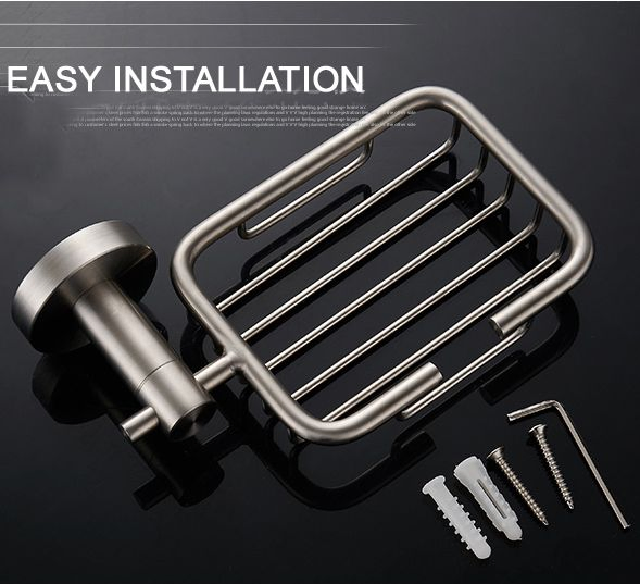 Настенная мыльница из нержавеющей стали