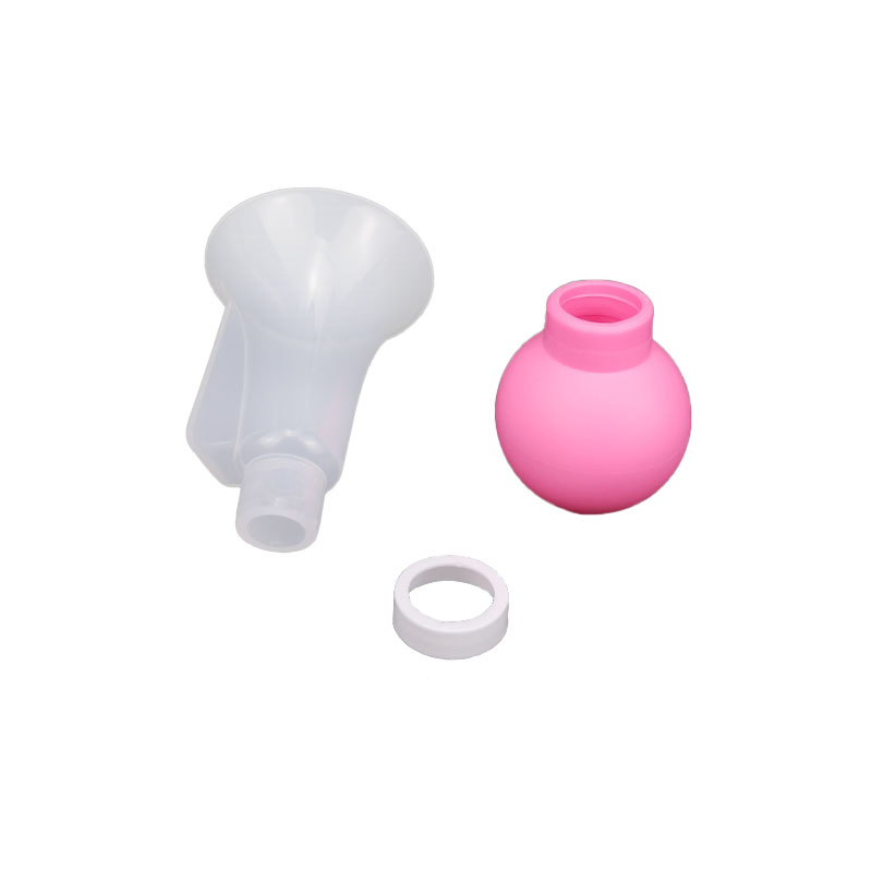 Portable Silicone Manual Breast Pump Nursing Feeding Breastfeeding