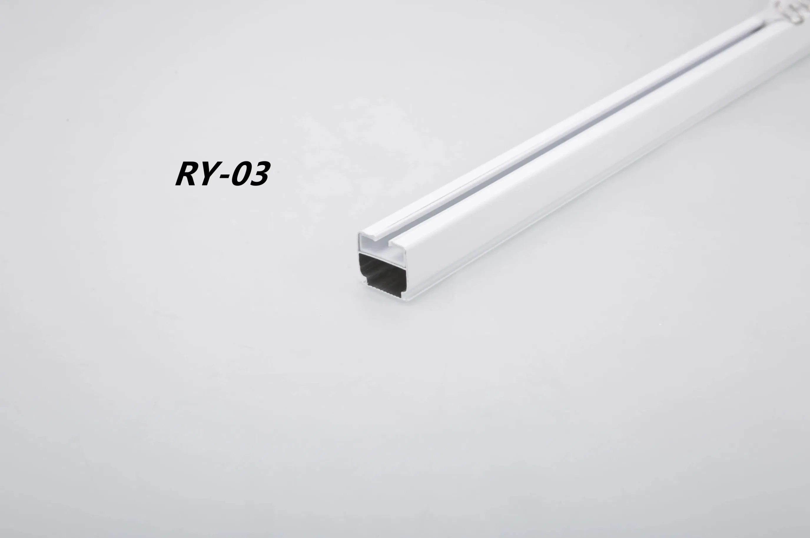 Single/Double Ceiling-Mounted Aluminum Curtain Rail Track 6m Length Luxury Home Metal Window Curtain Track