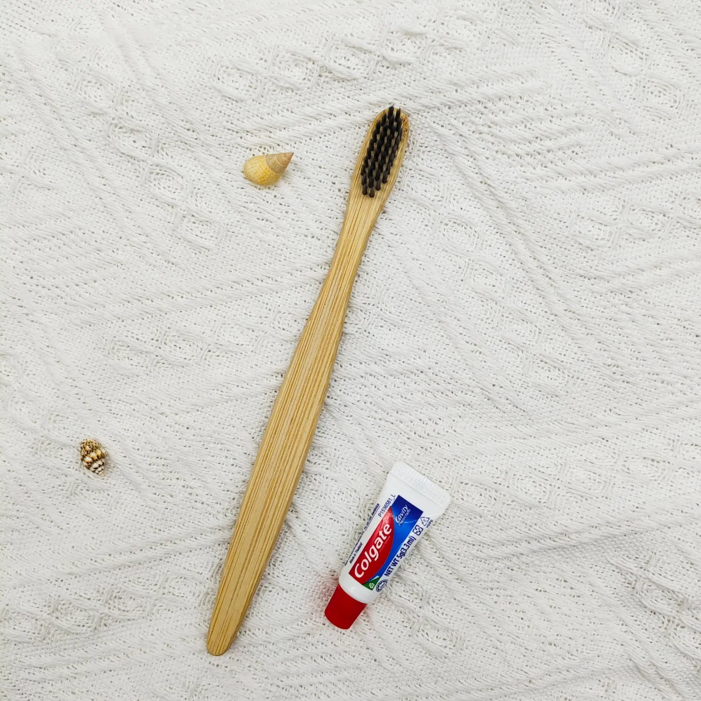 Eco Friendly Disposable Bamboo Toothbrushes Natural Hotel Amenities