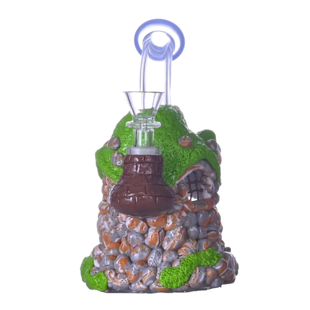 Unique Style Big Mouth Series G01 High Borosilicate Glass Hookah