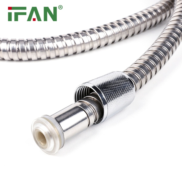 Ifan Good Price Shower Hose 1m-1.5m Shower Hose Stainless Steel Bathroom Accessories