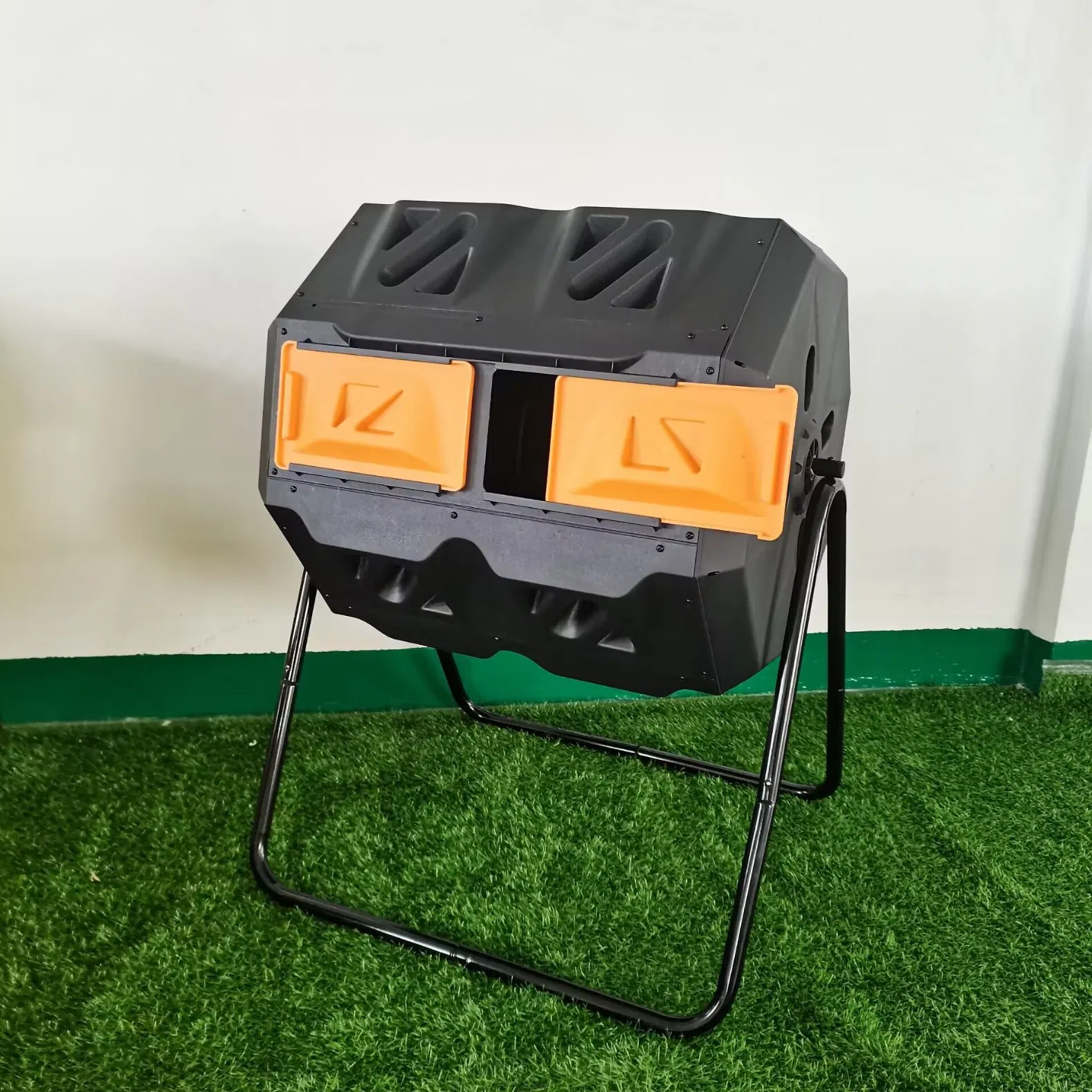 160L Tumbling Composter Outdoor Wholesale Plastic Compost Bin for Kitchen Garden