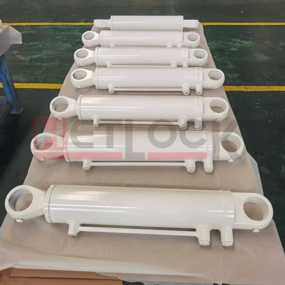 Гидравлический цилиндр двойного действия для грунта