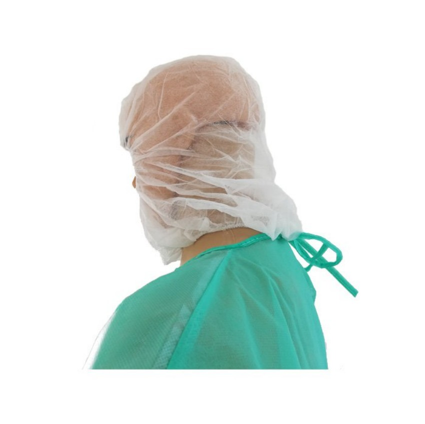 Disposable Non-Woven Head Cover Cap for Production & Cleaning Areas