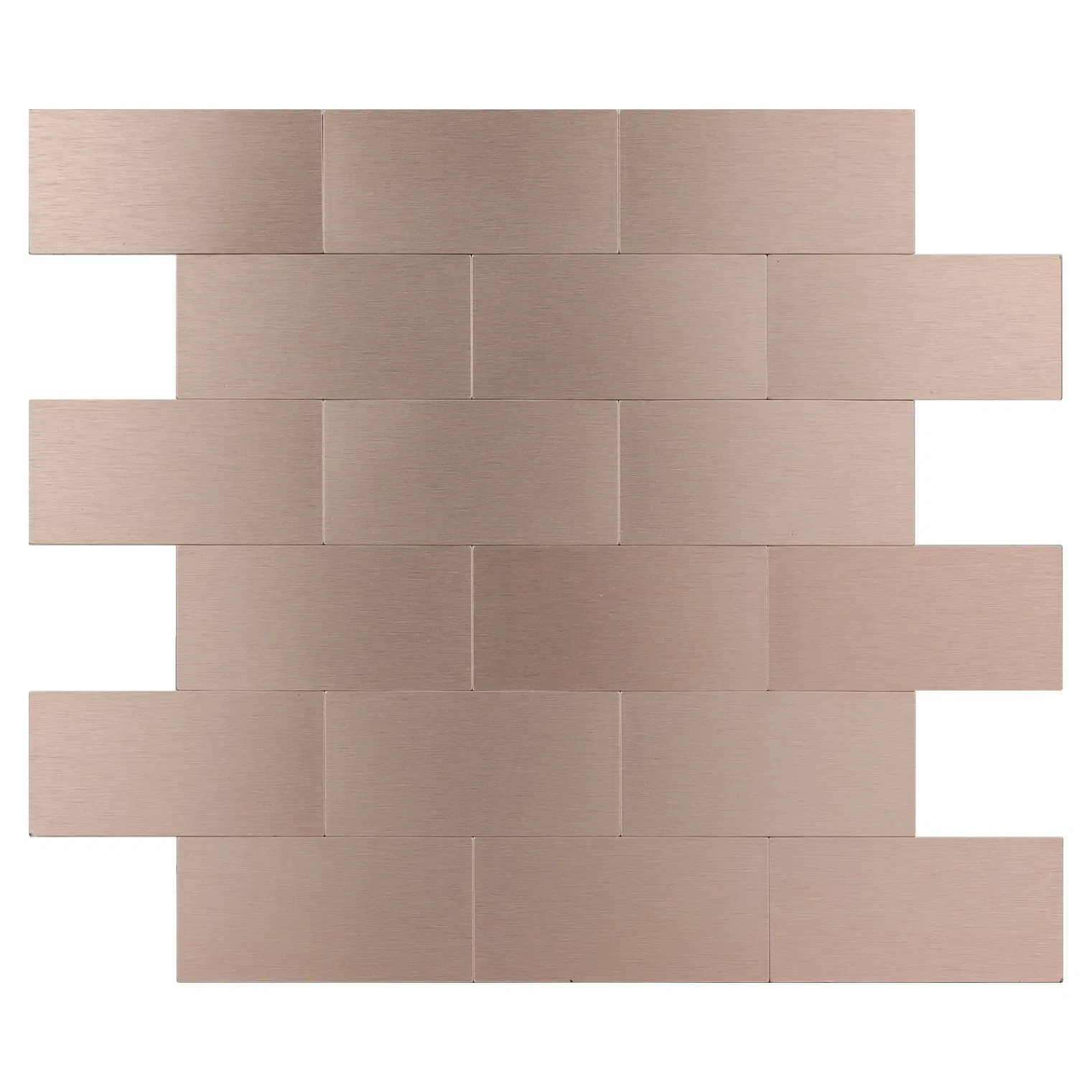 Hot Selling Bathroom Kitchen Wall Home Decor Ceramic Peel and Stick Gold Metallic Peel and Stick Mosaic Tile with Factory Price