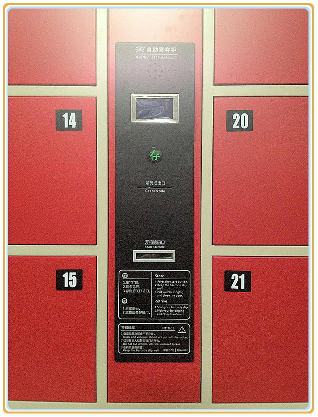 Versatile 24-Door Electronic Locker for Secure Item Storage
