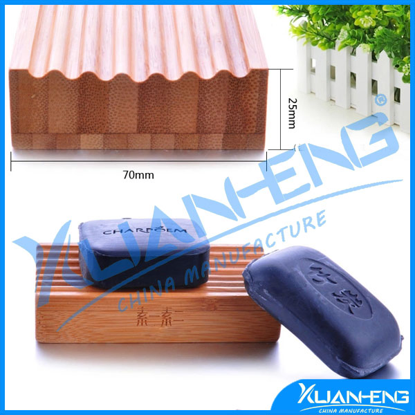 OEM & ODM Clear Bamboo Soap Dish Soap Tray Customized Logo Soap Boxes