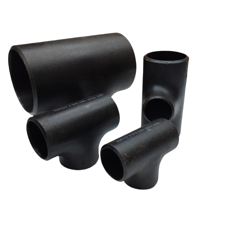 Butt Welded Union Pipe Fitting Carbon Steel Stainless Steel 304 316 Straight Equal Reducing Threaded Y Type Seamless Cross Tee