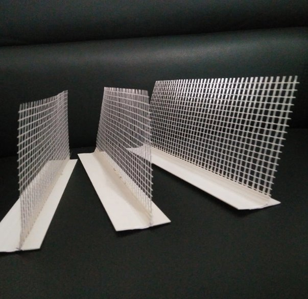 PVC Angle Corner Beads Bead with Fiberglass Mesh for Construction Material