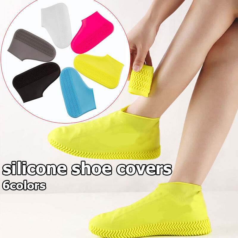 Rainproof Silicone Latex Men Women Shoes Boot Cover Protector