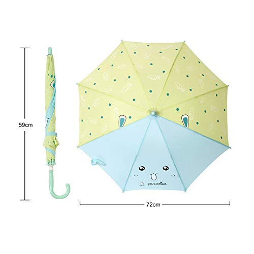 Umbrella Super Light Children′ S Straight Cute Cartoon Printed Rain Umbrella Boys and Girls Kids