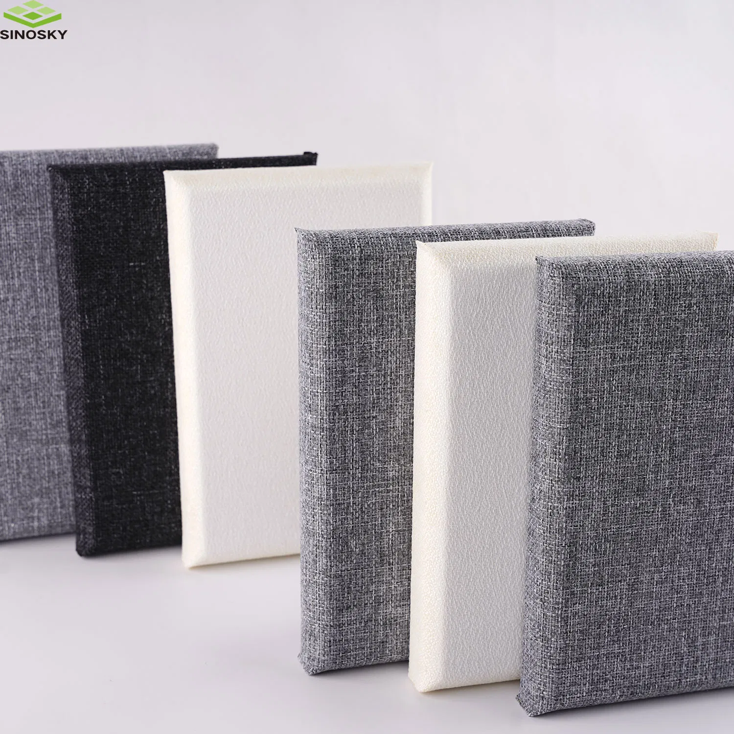 Hot Quality 25/50mm Thick Fabric Surface Cinema Wall Acoustic Panel Fiberglass