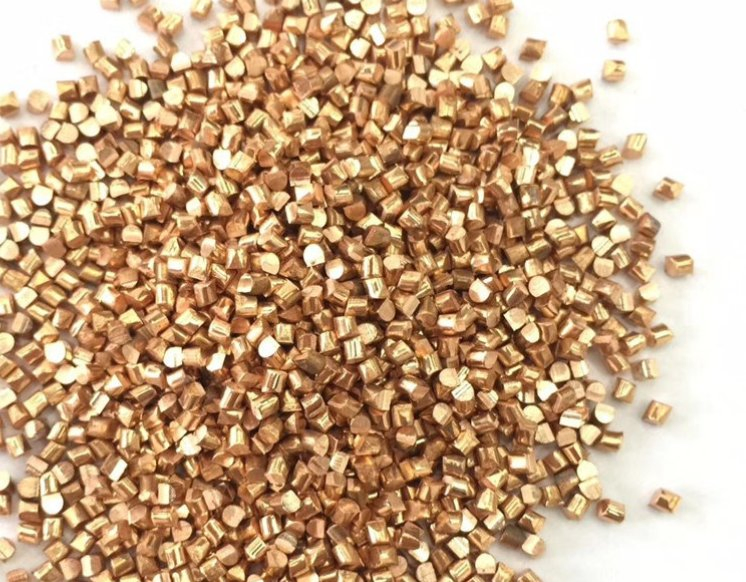 Медная дробь для пескоструйной обработки автомобильных деталей